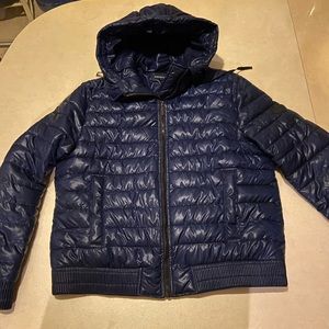 French Connection Navy Blue Puffer Jacket XL